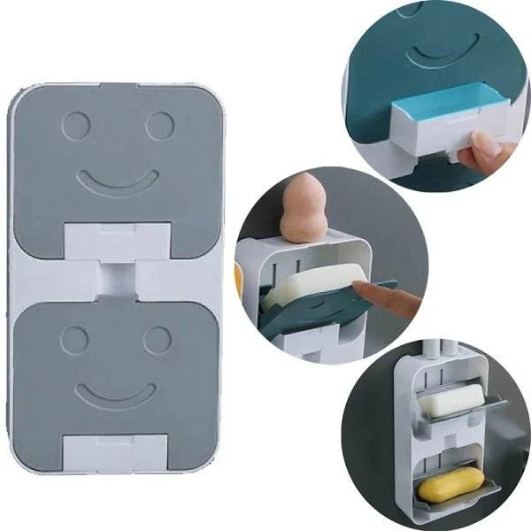 Flip Lid Drain Soap Box